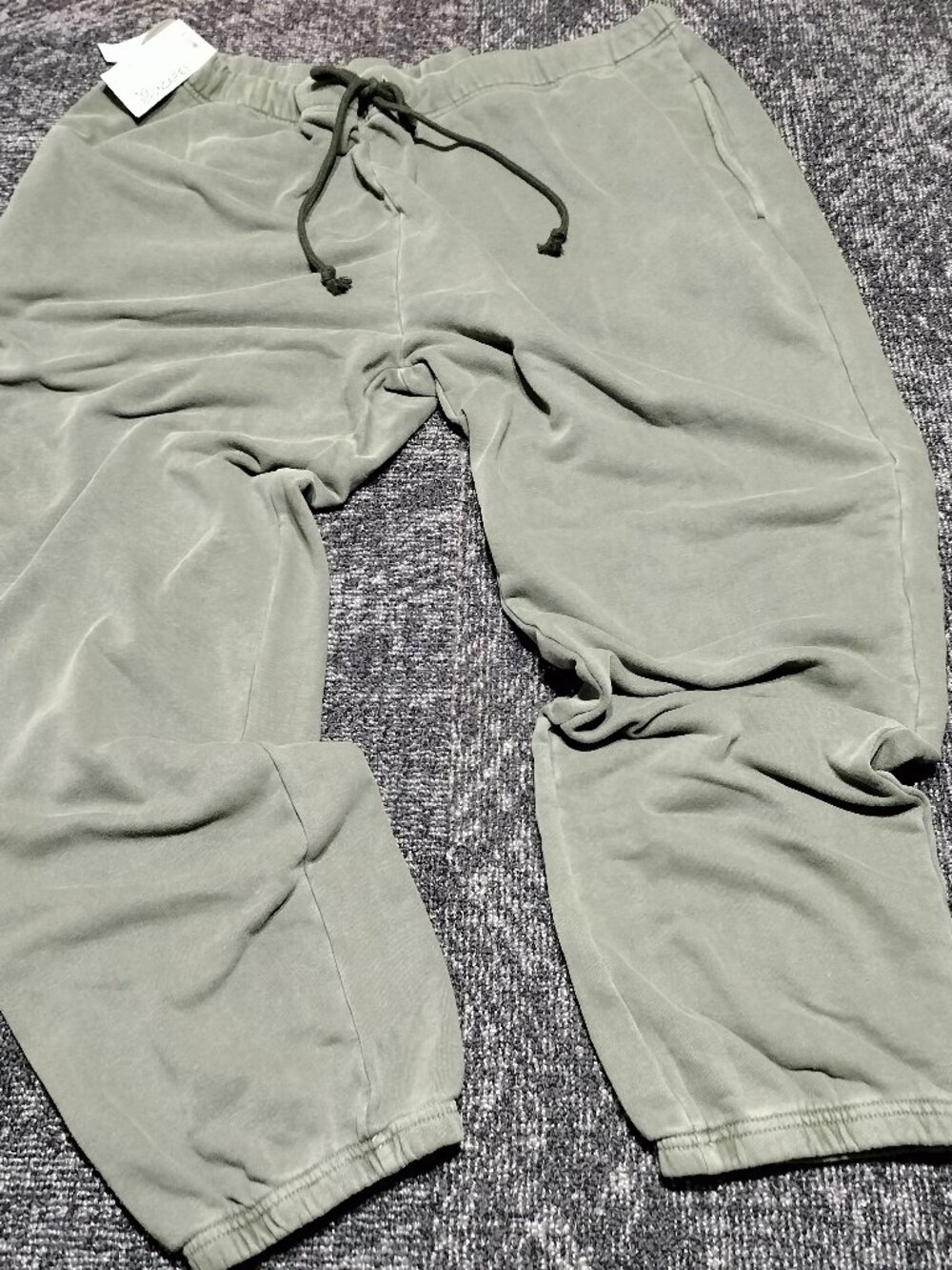 No Boundaries Men's Cotton Jogger Pants Sweatpants Olive Green Size XXL NEW NWT